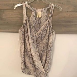 Snakeskin Top